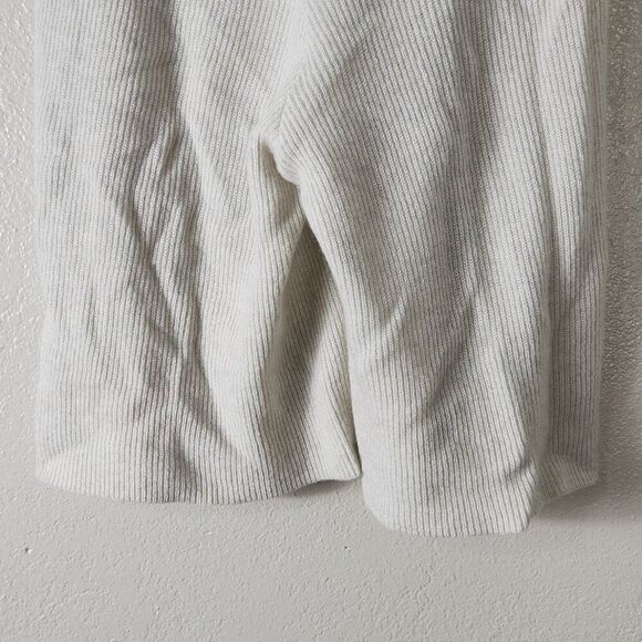 Johnny Was Calme Ribbed Bermuda Cashmere Shorts in Beige NWT Size S - Picture 7 of 15